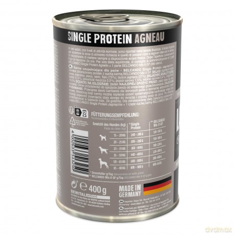Belcando - Pure Lamb - 6x400g