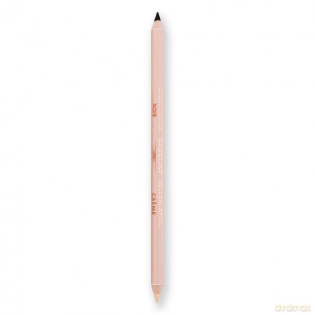 Bellamianta - Deuxline 2 in 1 Eyeliner Pencil - Cream and Black - 1.6g