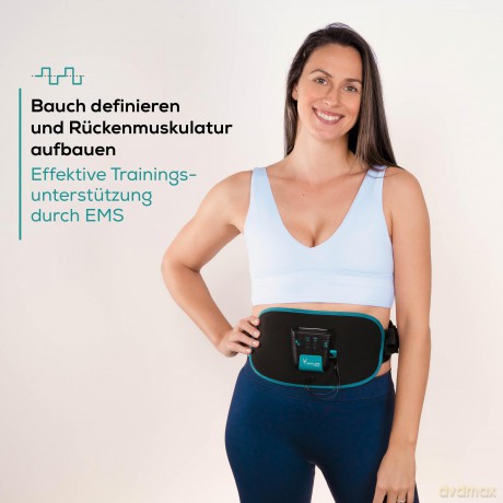 Beurer - Antelope Corefit II EMS Training Belt for Abs and Back - 3-Year Warranty [SPORT]