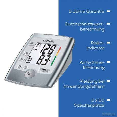 Beurer - BM 35 Upper Arm Blood Pressure Monitor - 5 Years Warranty