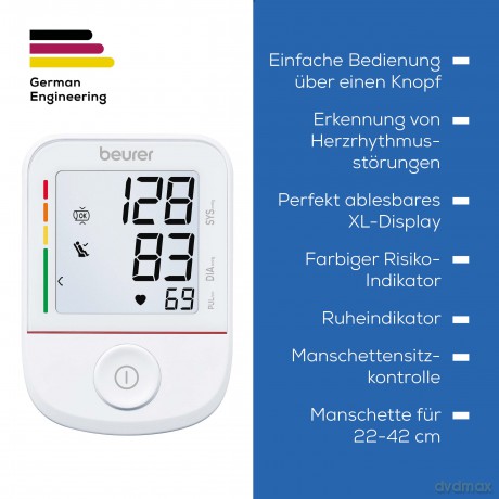 Beurer - BM 38 Blood Pressure Monitor - 5 Year Warranty