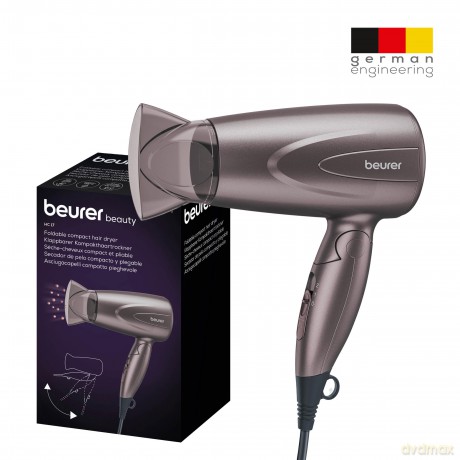 Beurer - Compact and foldable hair dryer HC 17 - 3 Years Warranty