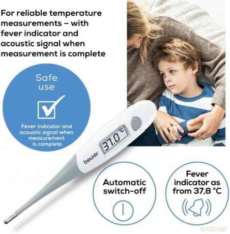 Beurer - FT 15 Fever Instant Thermometer - 5 Years Warranty