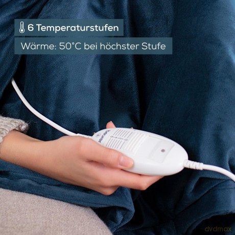 Beurer - HD 75 - Heating Blanket Ocean Blue - 3 Years Warranty