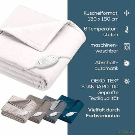 Beurer - HD 75 - Heating Blanket White - 3 Years Warranty