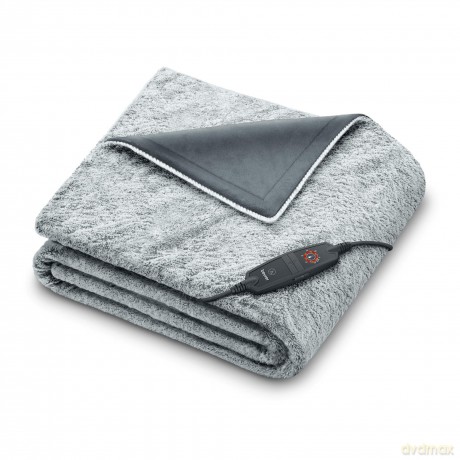 Beurer - HD 75 Green Planet Heating Blanket - Nordic Gray - 3 Years Warranty