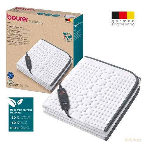Beurer - Heated Underblanket UB 60 150x80 CM - 5 Years Warranty