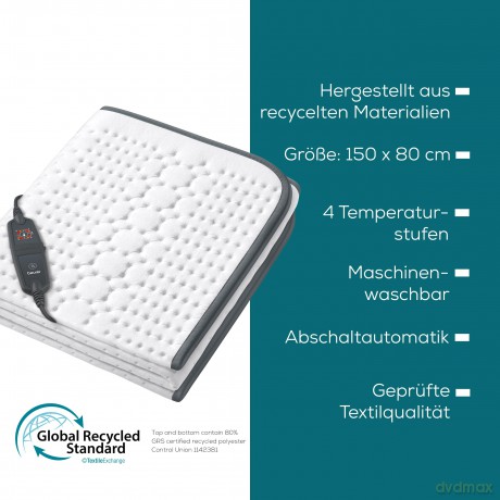 Beurer - Heated Underblanket UB 60 150x80 CM - 5 Years Warranty