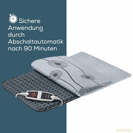 Beurer - HK 125 XXL Heating Cushion Gray - 3 Years Warranty