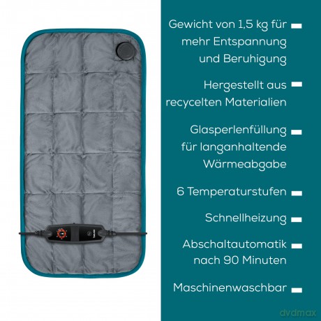 Beurer - HK 145 Green Planet Weighted Heating Pad - 3 Years Warranty