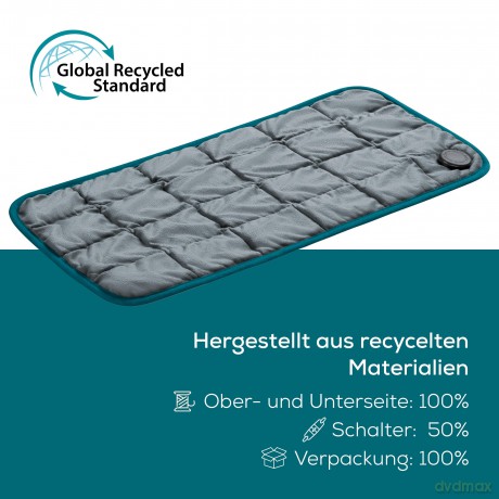 Beurer - HK 145 Green Planet Weighted Heating Pad - 3 Years Warranty