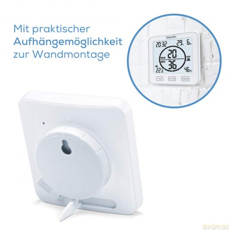 Beurer - HM 22 Indoor Termo Hygrometer - 3 Years Warranty