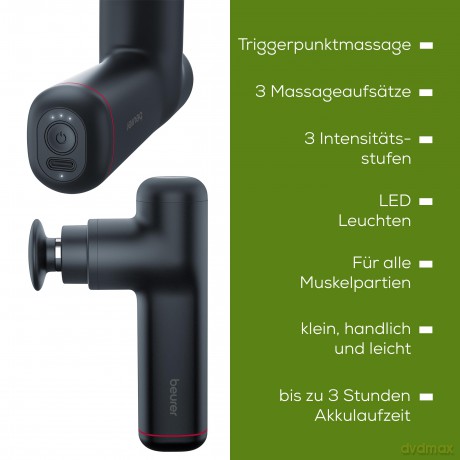 Beurer - MG 79 Massagegun Sensitive - 3 Years Warranty