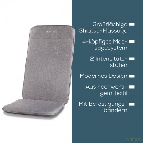 Beurer - MG202 Shiatsu Massage Seat - 3 Years Warranty
