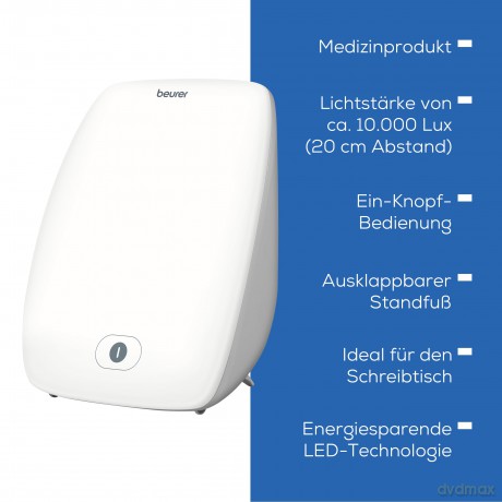 Beurer - TL 41 Touch Daylight Therapy Lamp - 3 Years Warranty