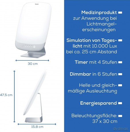 Beurer - TL 95 Daylight therapy lamp - 3 Years Warranty