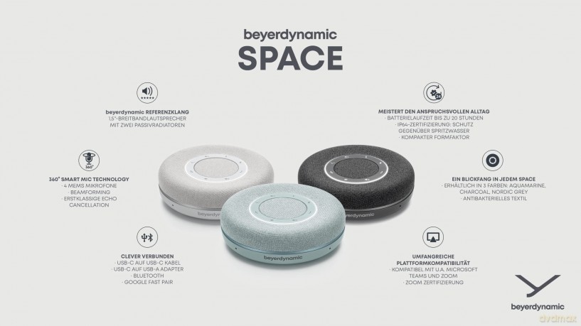 Mikrofon beyerdynamic - SPACE Wireless Bluetooth Speakerphone