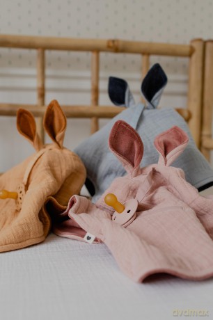 BIBS - Cuddle Cloth Kangaroo - Blush
