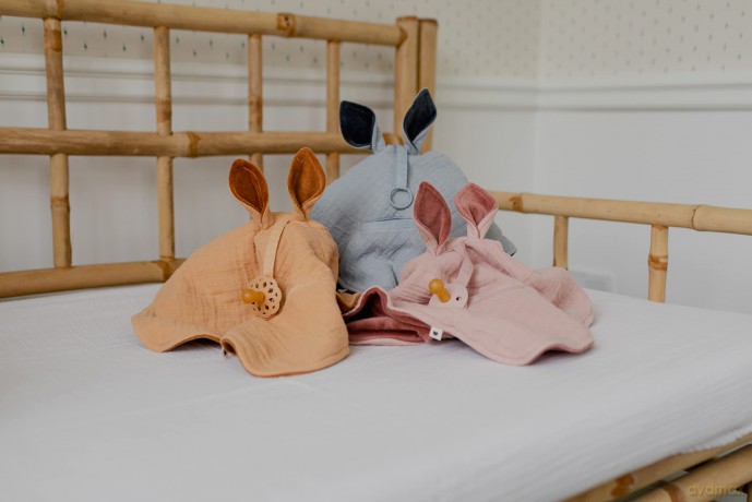 BIBS - Cuddle Cloth Kangaroo - Cloud