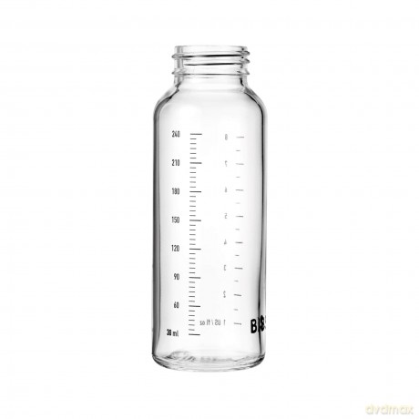 BIBS - Glass Baby Bottle Body - 240 ml