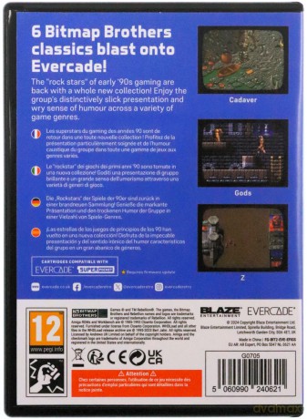 Blaze Evercade Bitmap Brothers Collection 2