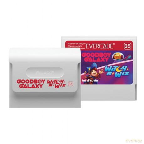 Blaze Evercade Goodboy Galaxy/Witch n'Wiz