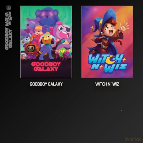 Blaze Evercade Goodboy Galaxy/Witch n'Wiz