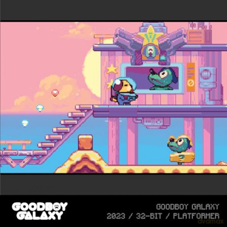 Blaze Evercade Goodboy Galaxy/Witch n'Wiz