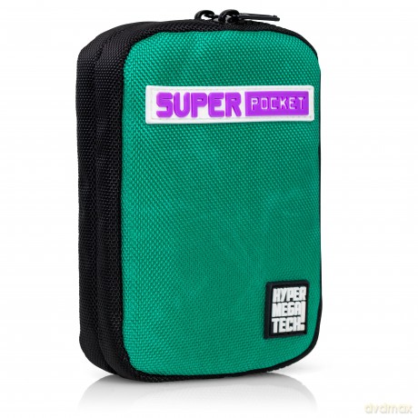 Blaze Evercade Hmt Super Pocket Fabric Case - Green/Black