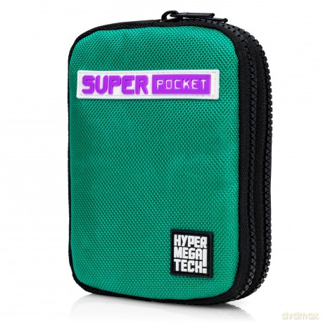 Blaze Evercade Hmt Super Pocket Fabric Case - Green/Black