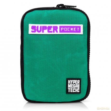 Blaze Evercade Hmt Super Pocket Fabric Case - Green/Black