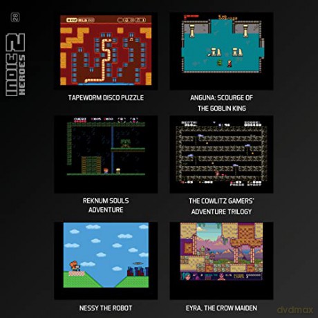 Blaze Evercade Indie Heroes Cartridge2