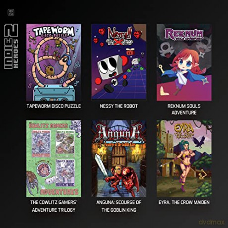 Blaze Evercade Indie Heroes Cartridge2