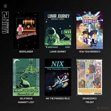 Blaze Evercade Indie Heroes Cartridge2