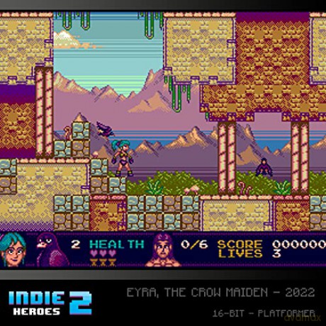 Blaze Evercade Indie Heroes Cartridge2