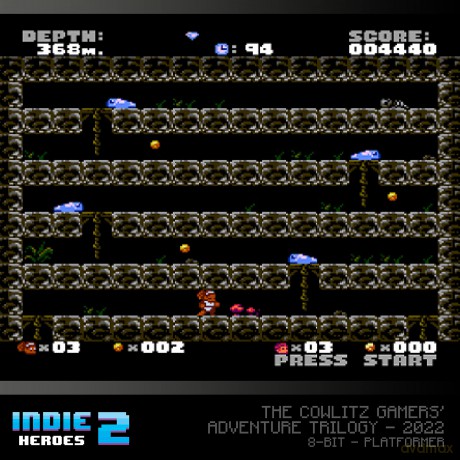 Blaze Evercade Indie Heroes Cartridge2