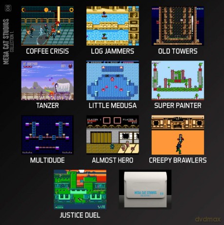 Blaze Evercade MegaCat Cart 1 EFIGS