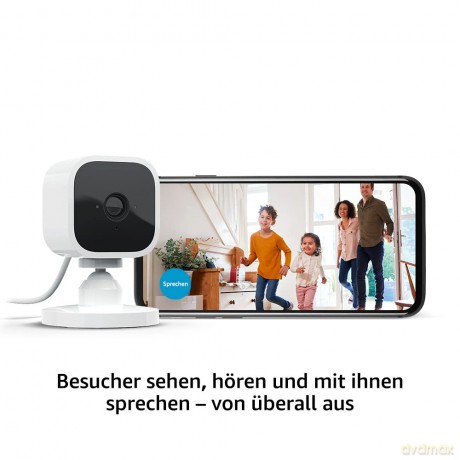 Blink - Mini Indoor Smart Wireless Security Camera - White