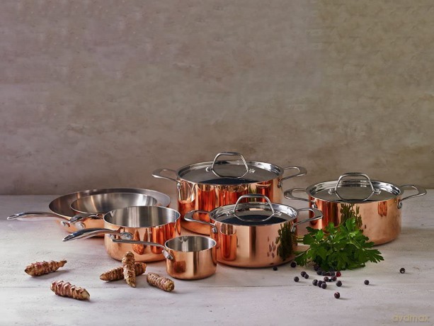 Blomsterberg - Saucepan 1.5 litres Copper