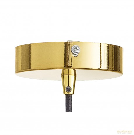 Bloomingville - Adar Glass Pendant Lamp 22x20 cm - Brown