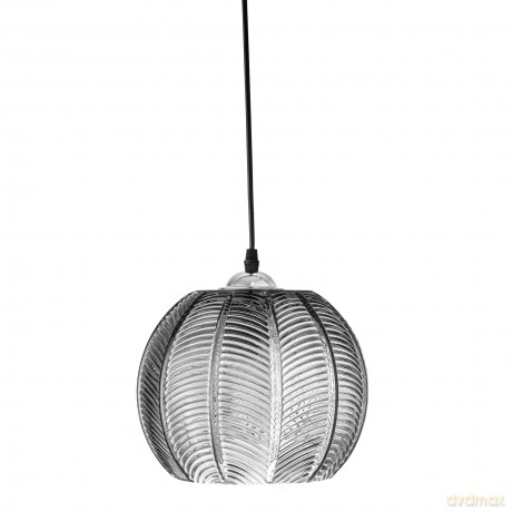 Bloomingville - Adar Pendant Lamp - Grey - Glass
