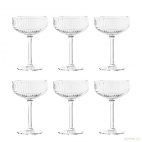Bloomingville - Astrid Champagne Glass - Clear