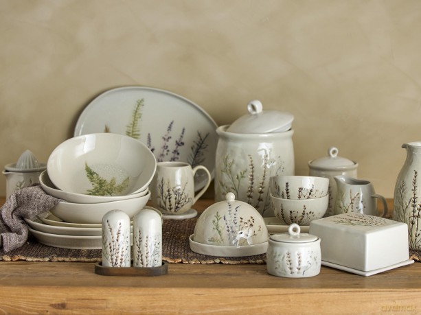 Bloomingville - Bea Serving Plate - Nature