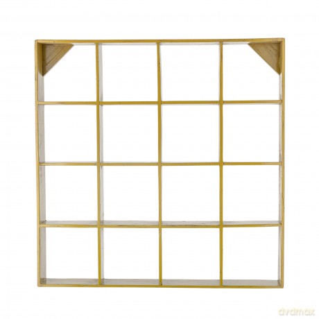 Bloomingville - Bekka Shelf - Yellow - Reclaimed Wood