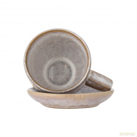 Bloomingville - Brenta Cup with Saucer - Rose