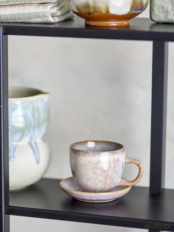 Bloomingville - Brenta Cup with Saucer - Rose