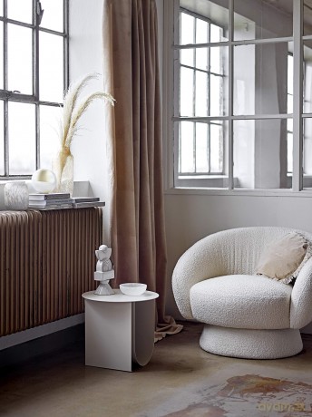 Bloomingville - Cher Side Table 43x38 cm - Grey