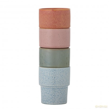 Kubek 150 ml Bloomingville - Ewan Cup - Rose - Stoneware
