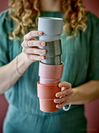 Kubek 150 ml Bloomingville - Ewan Cup - Rose - Stoneware