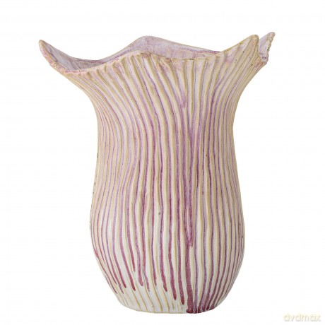 Bloomingville - Floral Vase - Rose - Stoneware